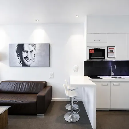 Visionapartments Wolframplatz - Self Check-in Lägenhet Zürich